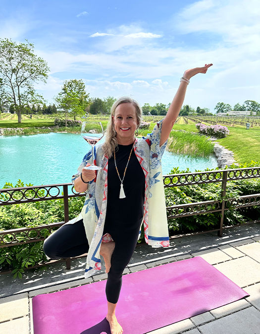 Yoga in the Vineyard July 27