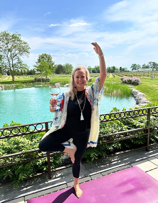 Yoga in the Vineyard Sept 7