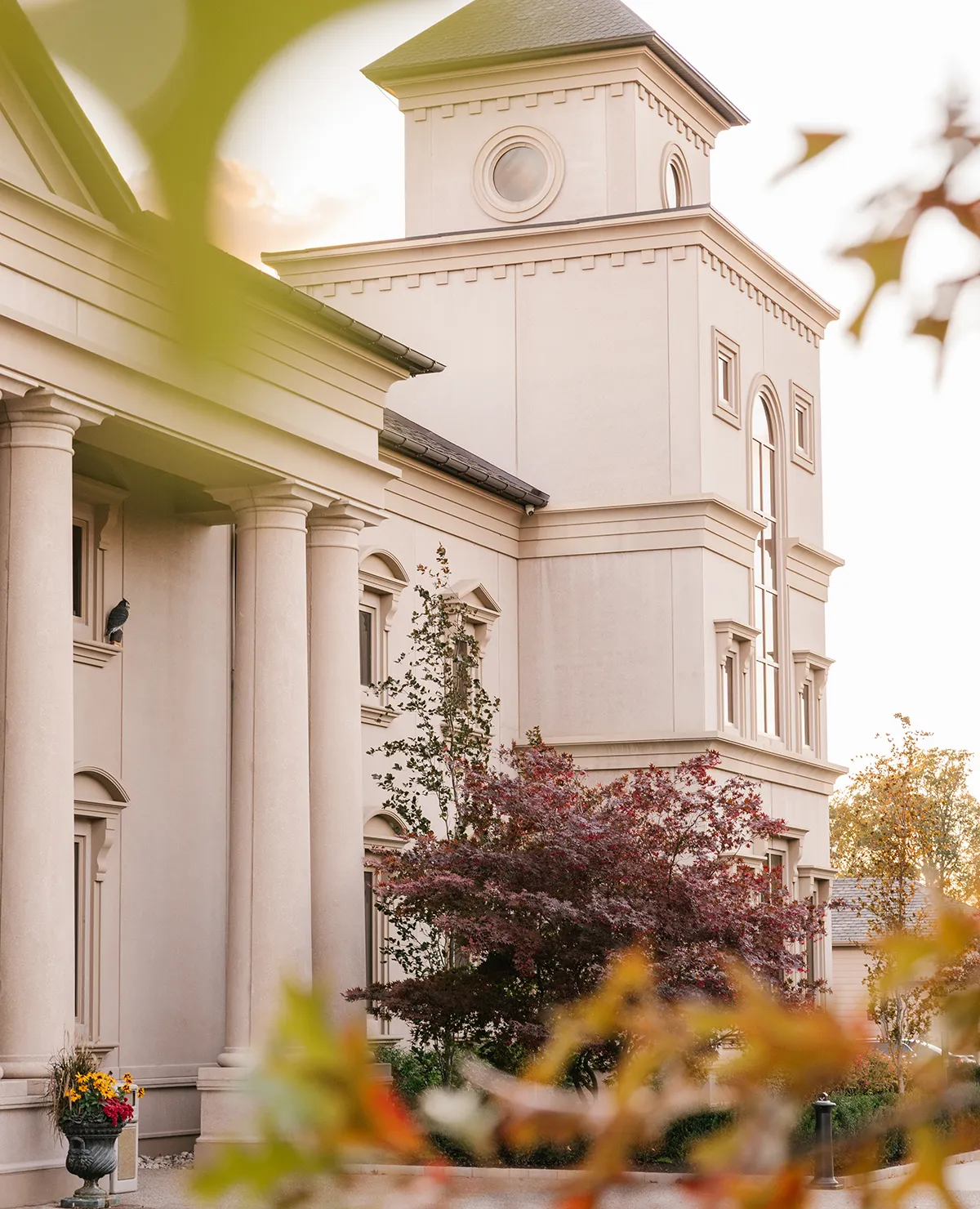 The Two Sisters Vineyard building.